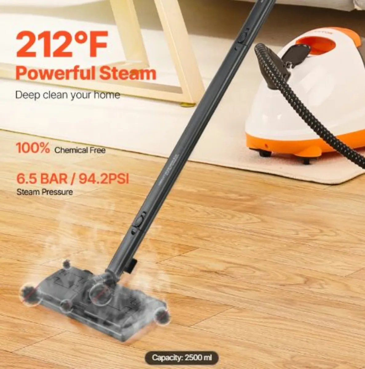 Steam Cleaner Multipurpose Steamer - Image 3