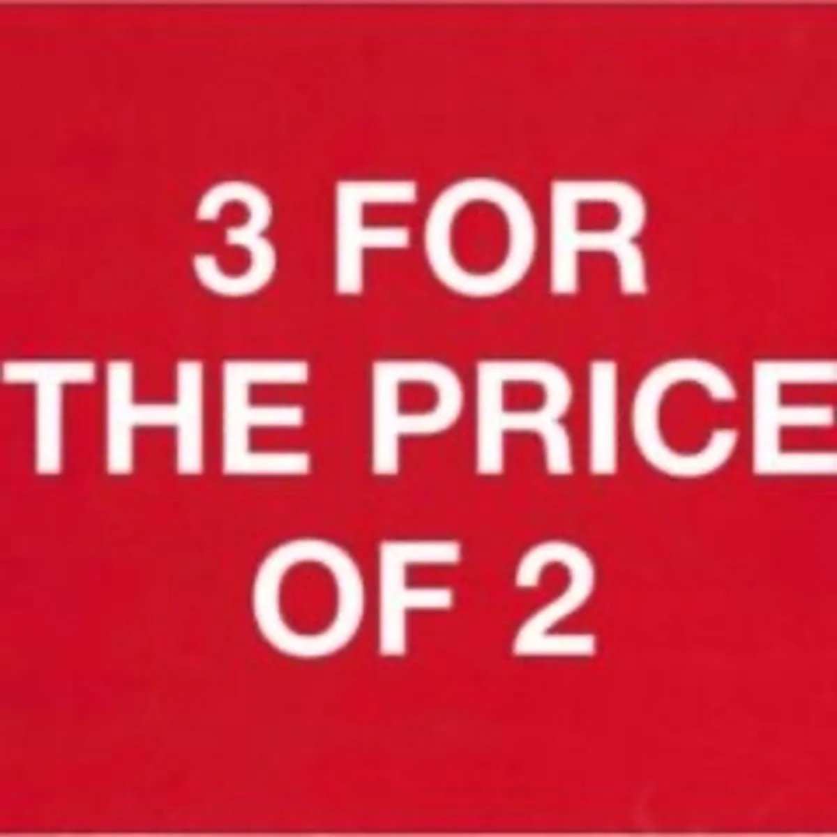 3 for 2 on the Toys & Books on my ads