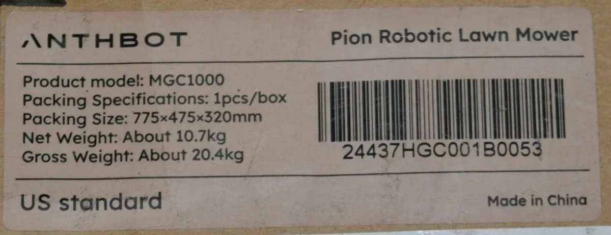 ANTHBOT MGC1000 – Smart Robotic Lawn Mower - Image 2