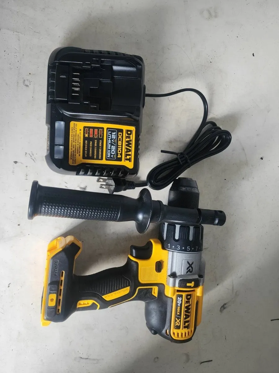 DEWALT 20V MAX XR Cordless 3-Speed Hammer Drill - Image 1