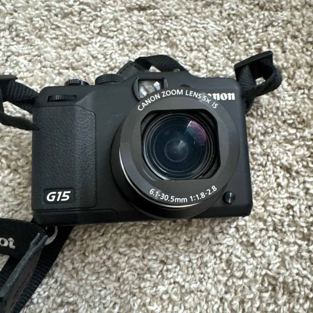 Canon PowerShot G15 12.1MP Digital Camera - Black - Image 3