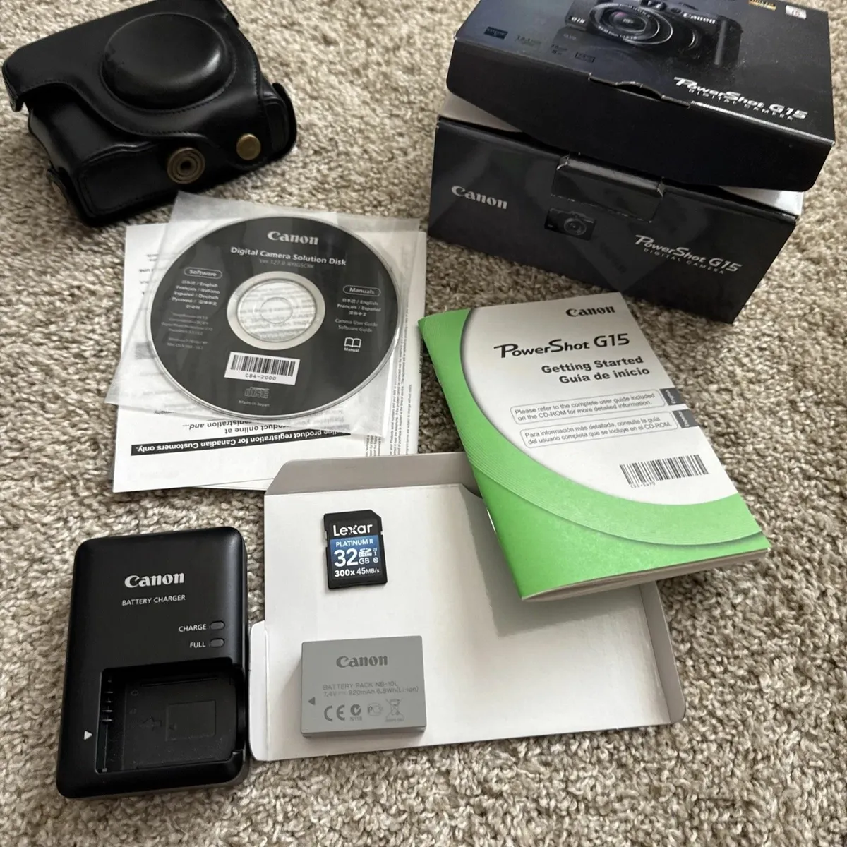 Canon PowerShot G15 12.1MP Digital Camera - Black - Image 4