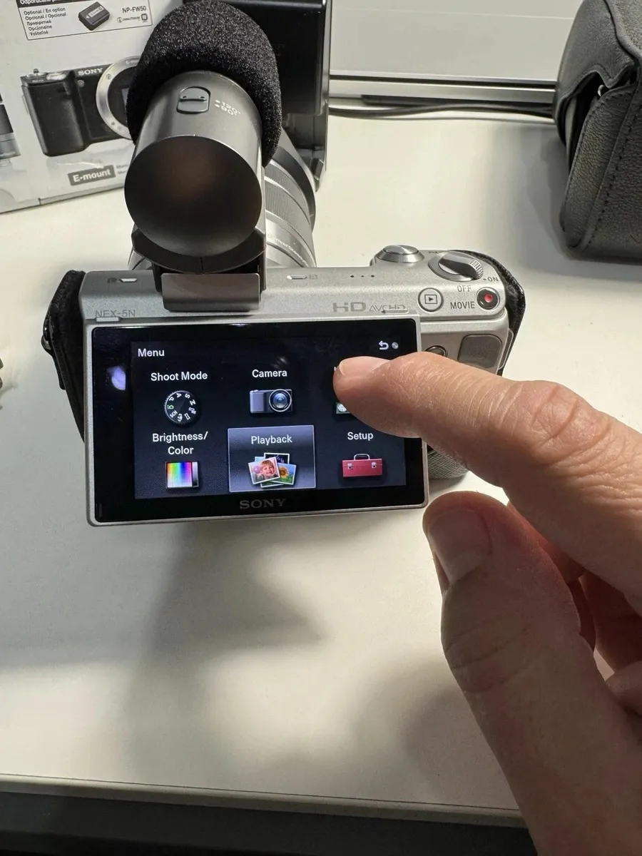 Sony Alpha NEX-5NK Digital Camera Full HD 1080 - Image 4