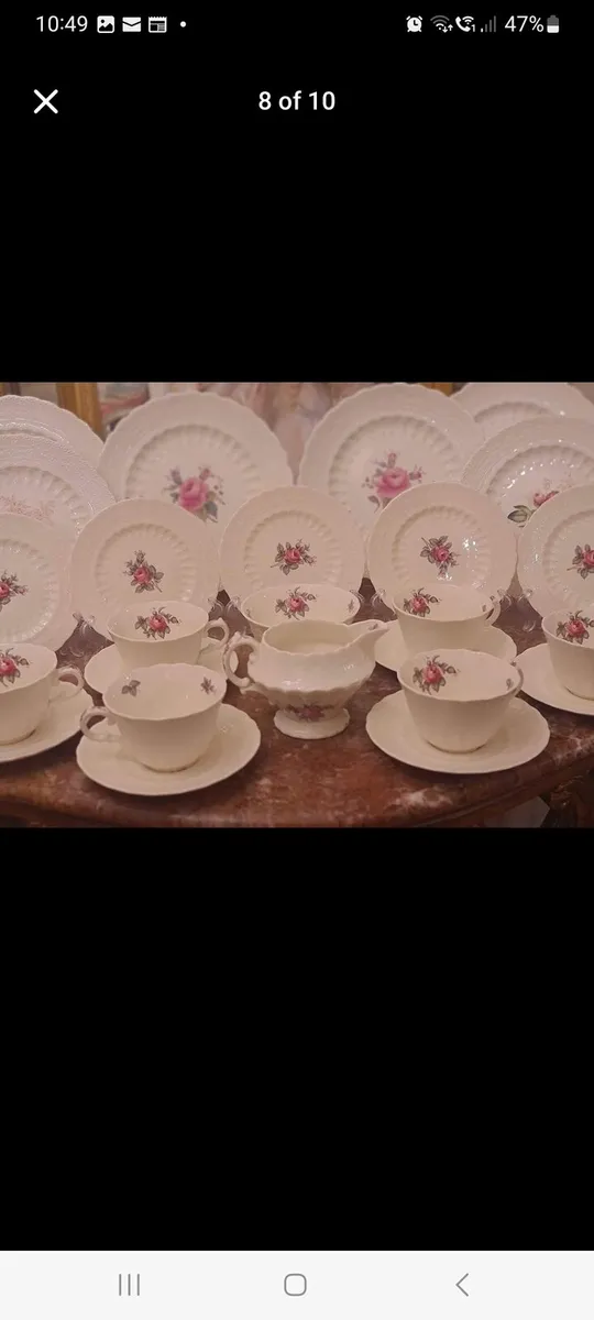 Superior SPODE teaset including dinner plates - Image 2