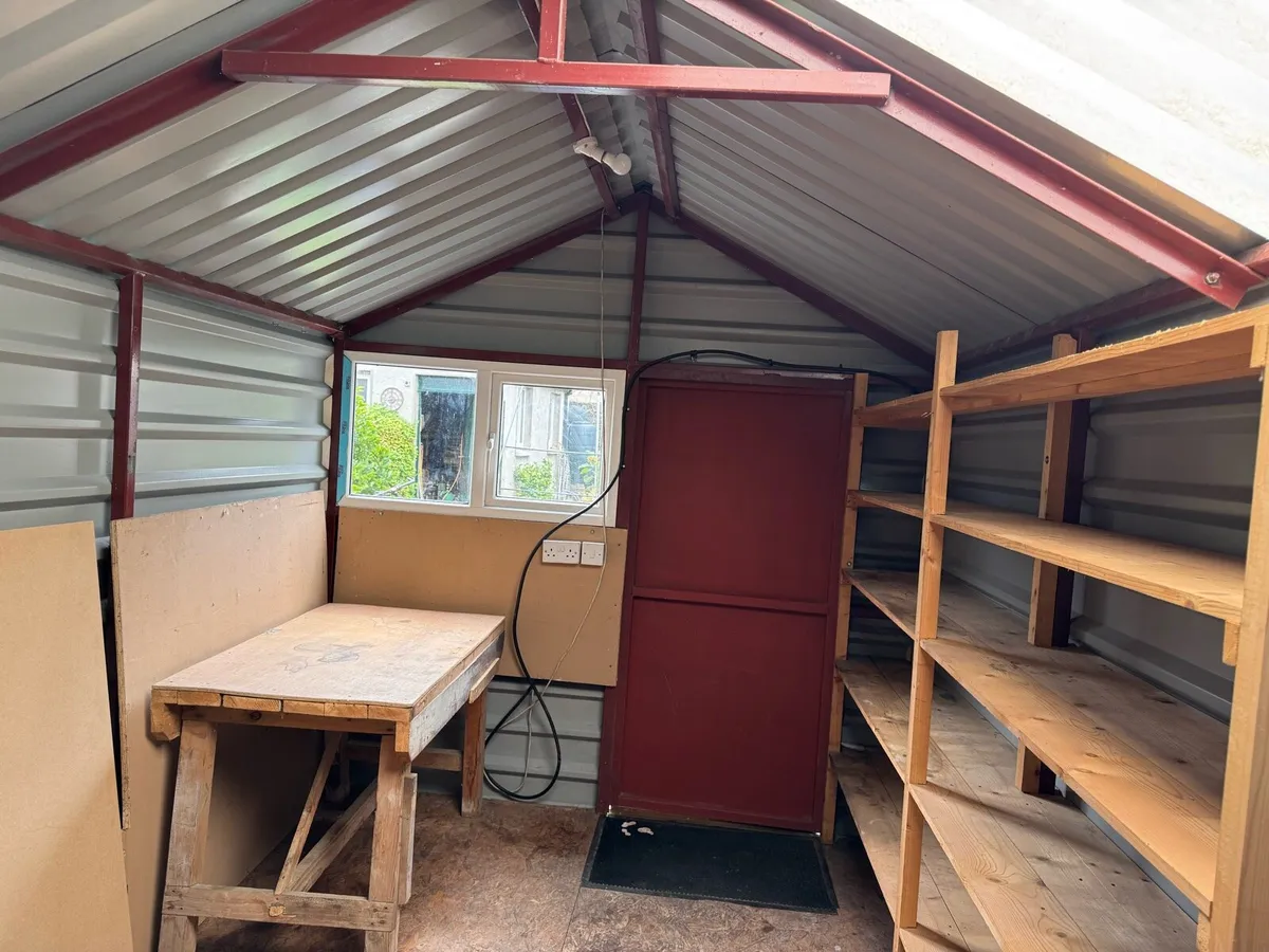 Stainless Steel Garden Shed - Image 2