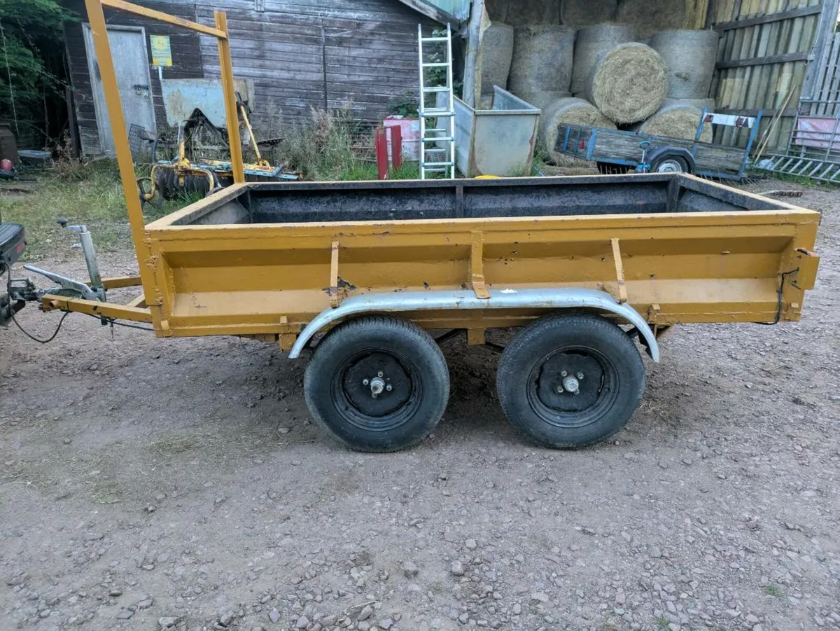 Tandim axle trailer 10x5 - Image 1