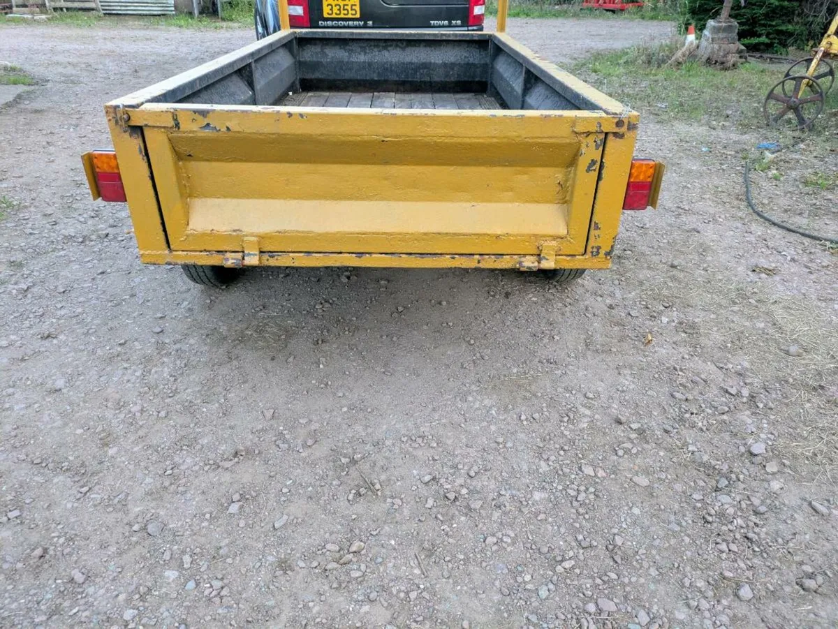 Tandim axle trailer 10x5 - Image 3