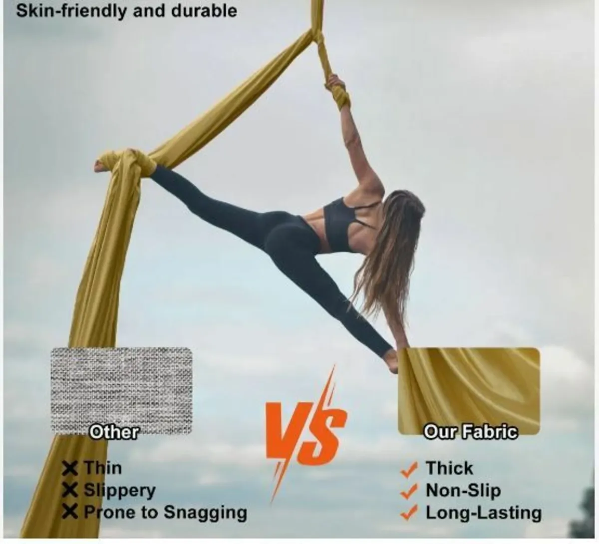 Aerial Yoga Hammock & Swing - Image 4