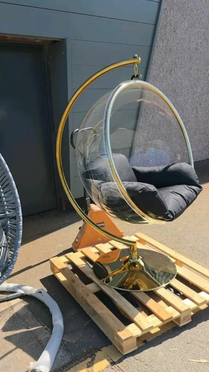 Hanging chair Acrylic bubble chair egg chair - Image 2