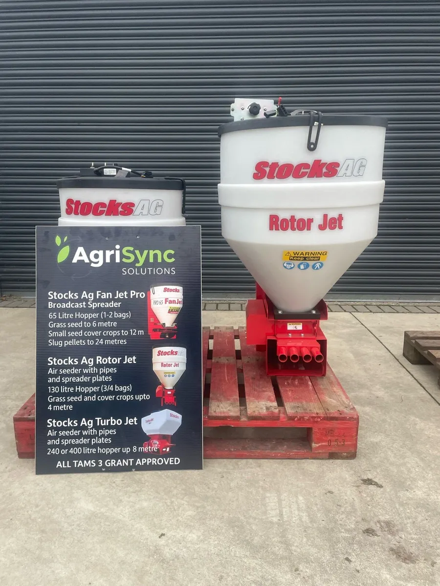 Grass seed and cover crop Air seeders in stock - Image 1