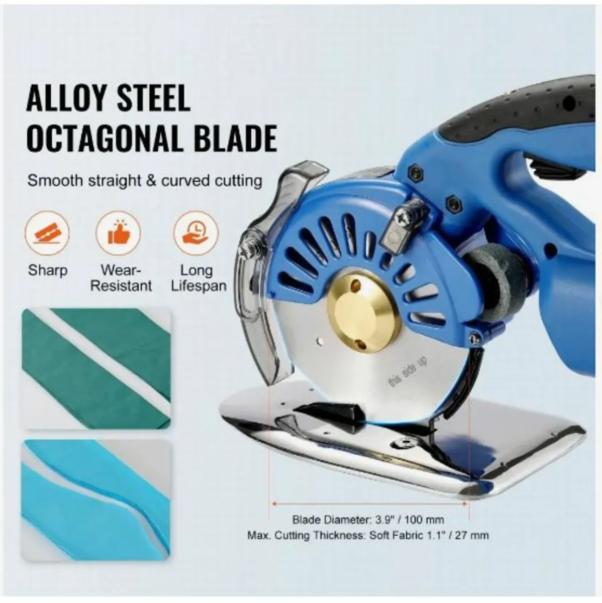 Fabric Cutter 5-Speed Cordless Electric Rotary - Image 3