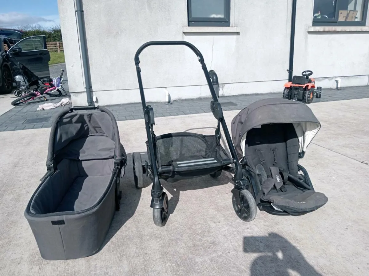 Joie Pushchair and Carrycot Bundle - Image 1