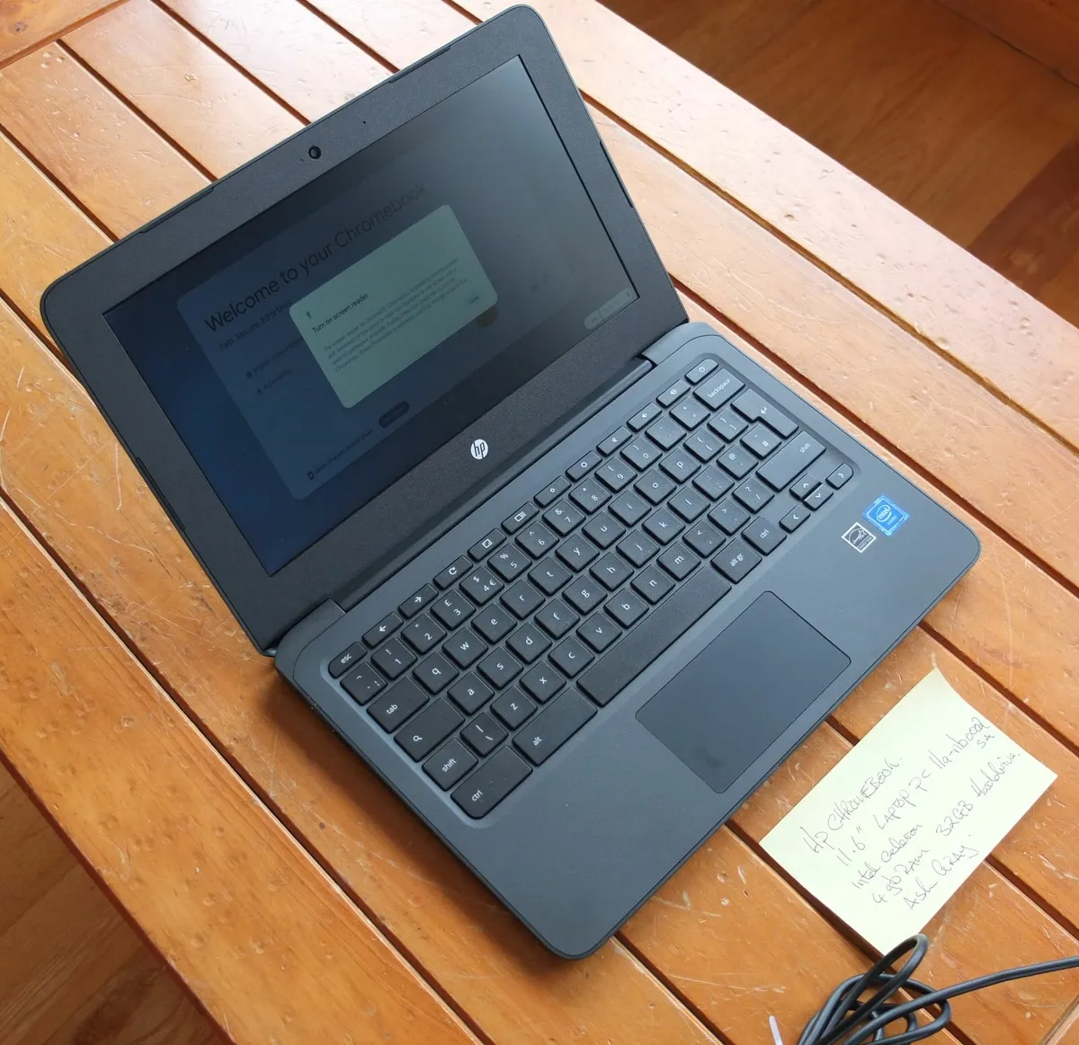 HP Chromebook 11.6" Laptop PC 11a-nb0002sa. - Image 4