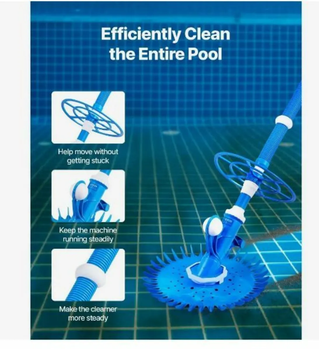 Suction Pool Cleaner Vacuum Cleaner 12 - Image 2