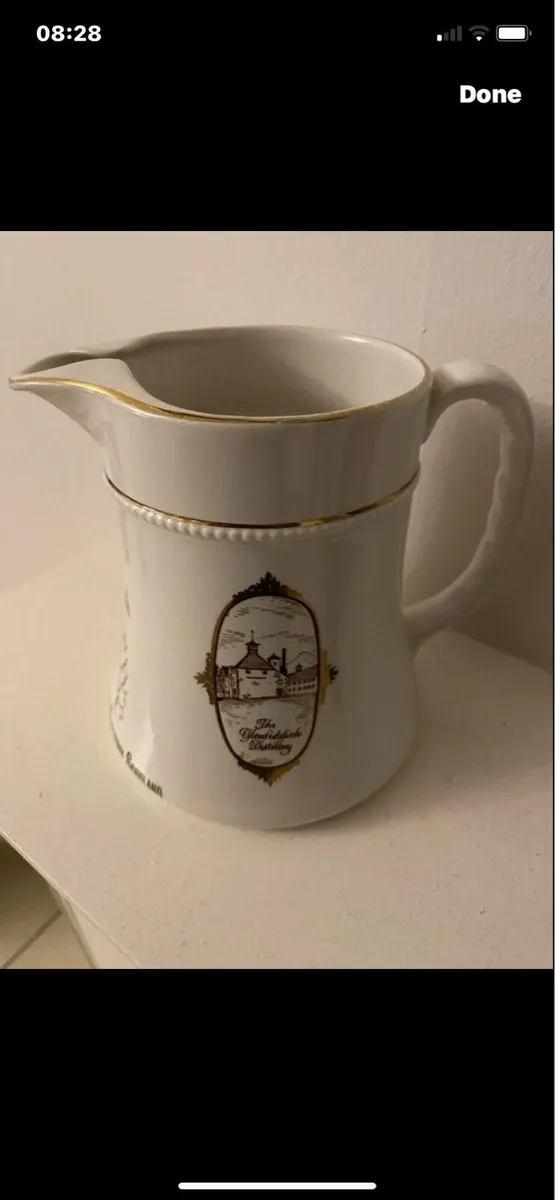 Rare Glenfiddich Ceramic Jug - Image 2