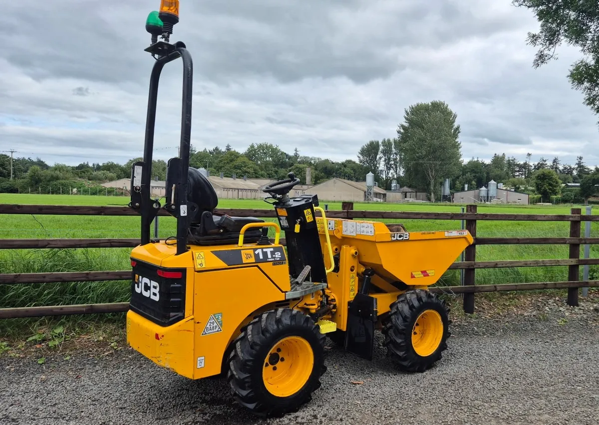 2021 JCB 1T-2 HI TIP DUMPER 600 HOURS - Image 3