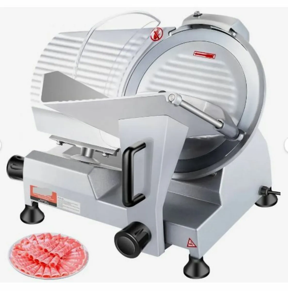 Commercial Meat Slicer, 240W Electric - Image 1