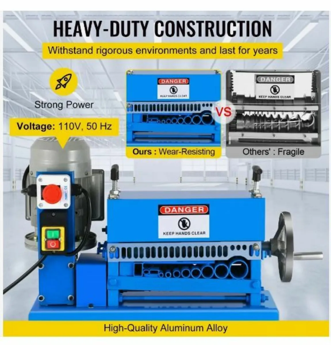 1.5-38MM Automatic Wire Stripping Machine 370W - Image 3