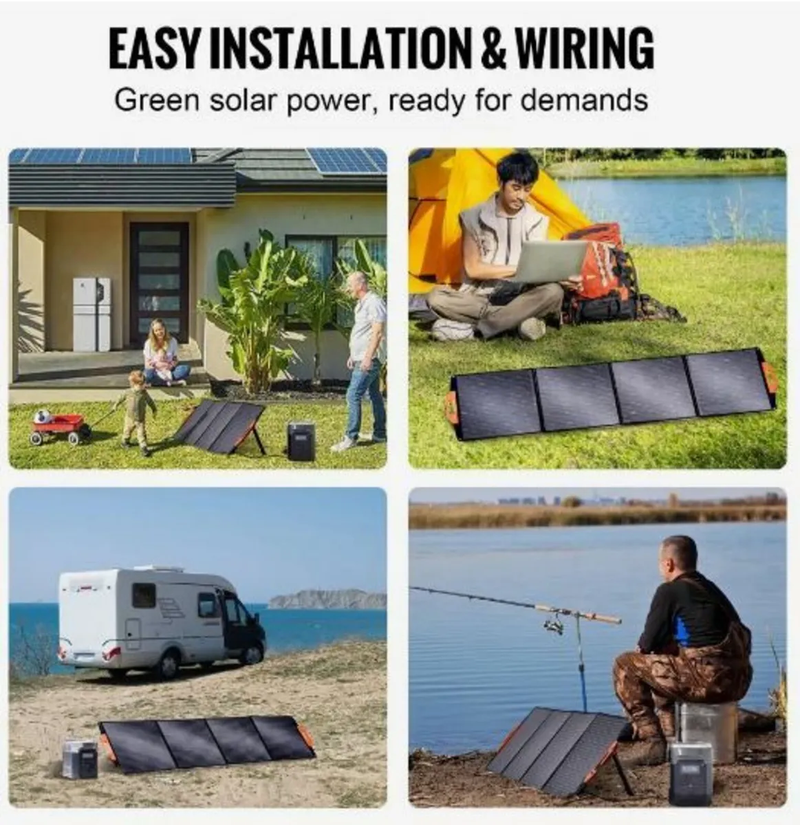 Portable Monocrystalline Solar Panel 200W - Image 4