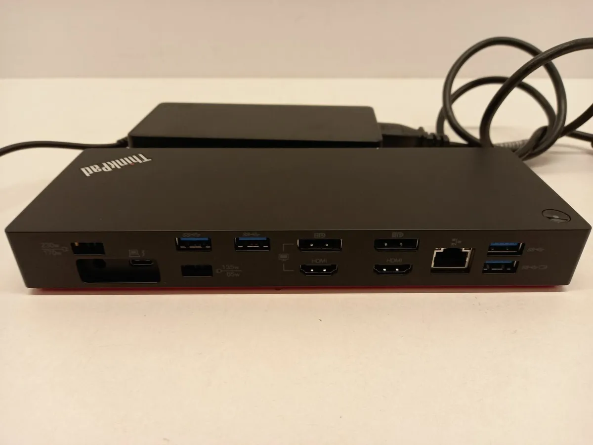 Online Auction Of A Lenovo Thunderbolt 3 Dock - Image 1