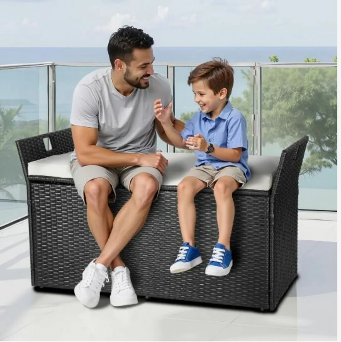 Outdoor Storage Bench - Image 2