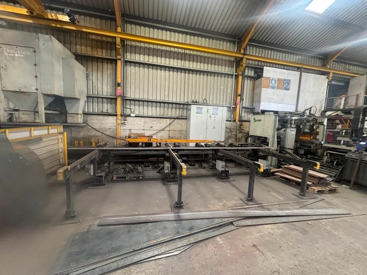 Ficep Tipo D8 - CNC Plate Punch & Shear Line - Image 2