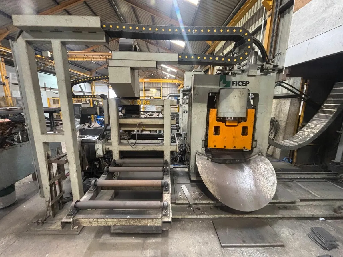 Ficep Tipo D8 - CNC Plate Punch & Shear Line - Image 1