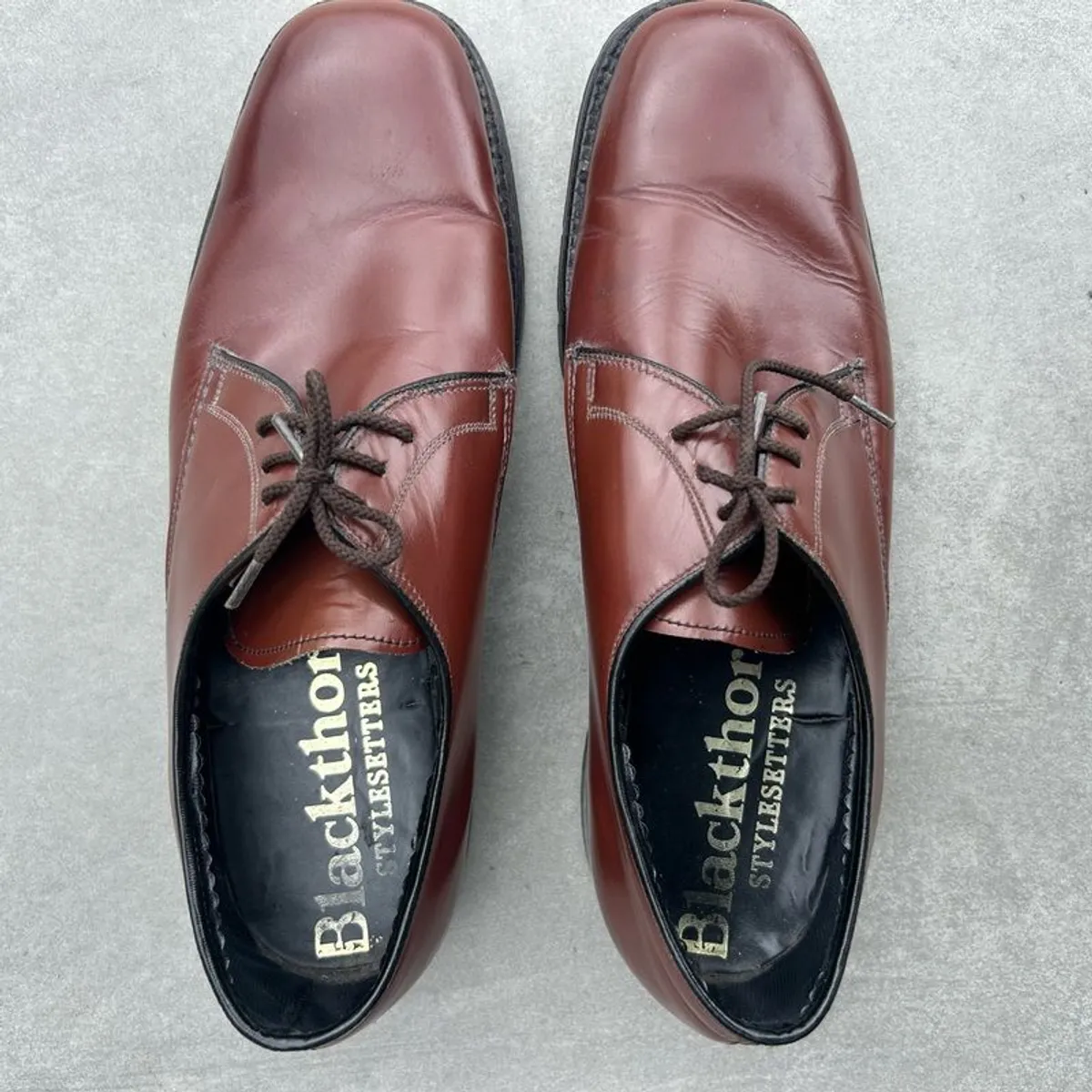 Blackthorn Brown Leather Formal Shoes - Image 2
