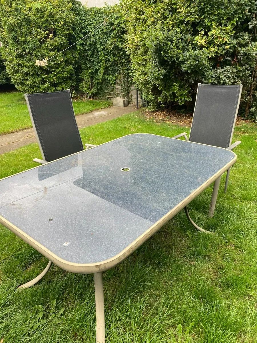 Garden Table and 6 Chairs - Image 1