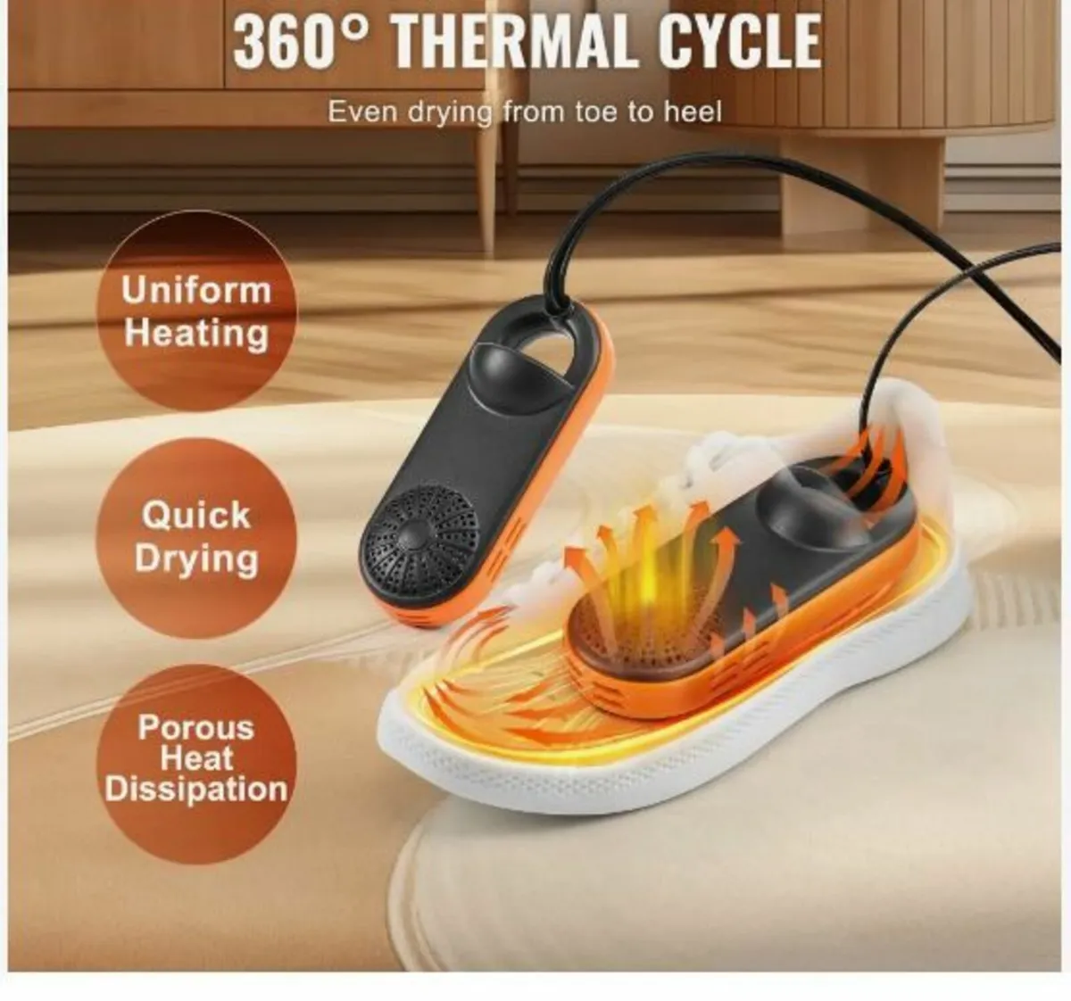 Portable Shoe Dryer Boot Dryer - Image 3