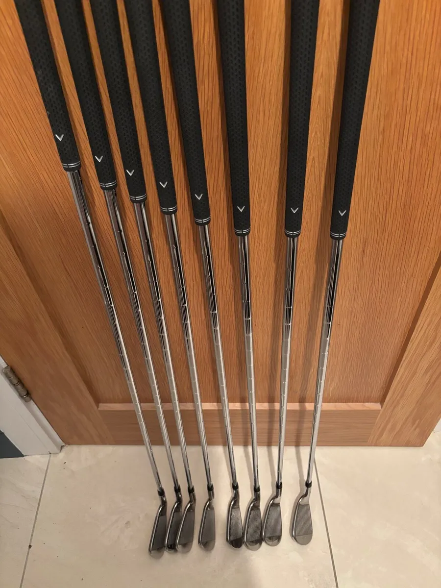 Callaway AI Smoke irons 4 - AW ( 8 Irons) - Image 3