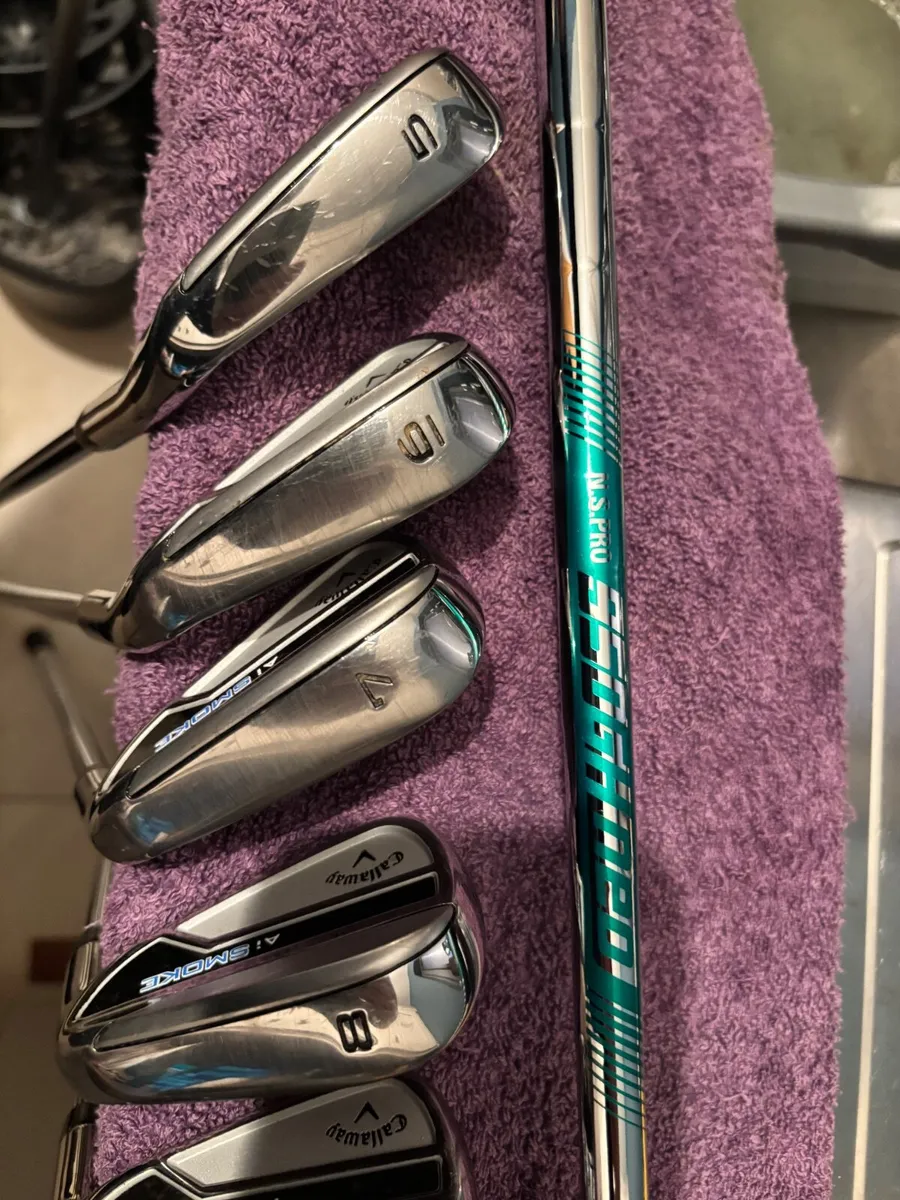 Callaway AI Smoke irons 4 - AW ( 8 Irons) - Image 4