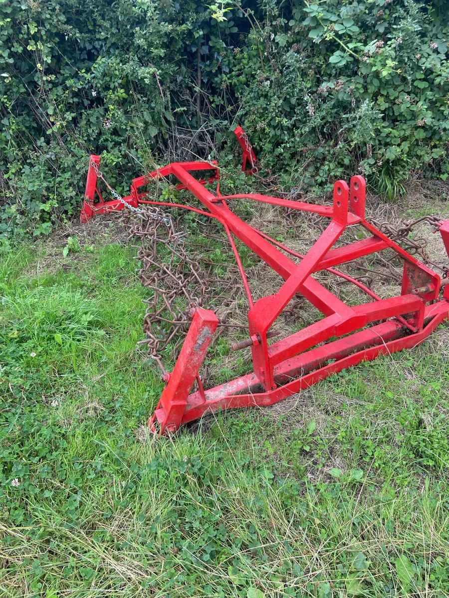 Chain harrow and land leveller frame - Image 3
