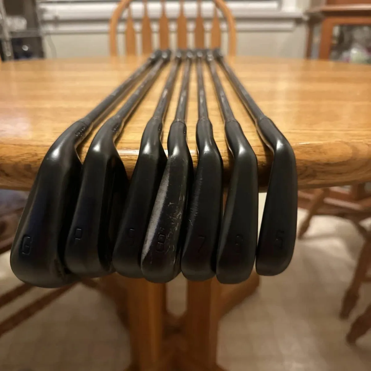 Iron Set Mizuno JPX 925 Forged Black 5-PW, AW - Image 1