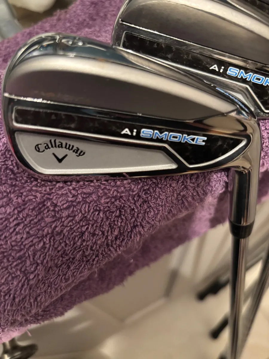Callaway AI Smoke irons 4 - AW ( 8 Irons) - Image 1