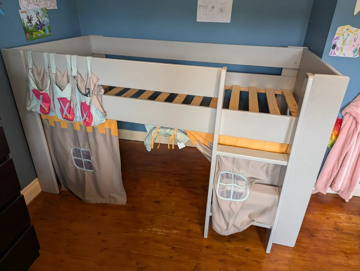 Kids mid sleeper bed - Image 2