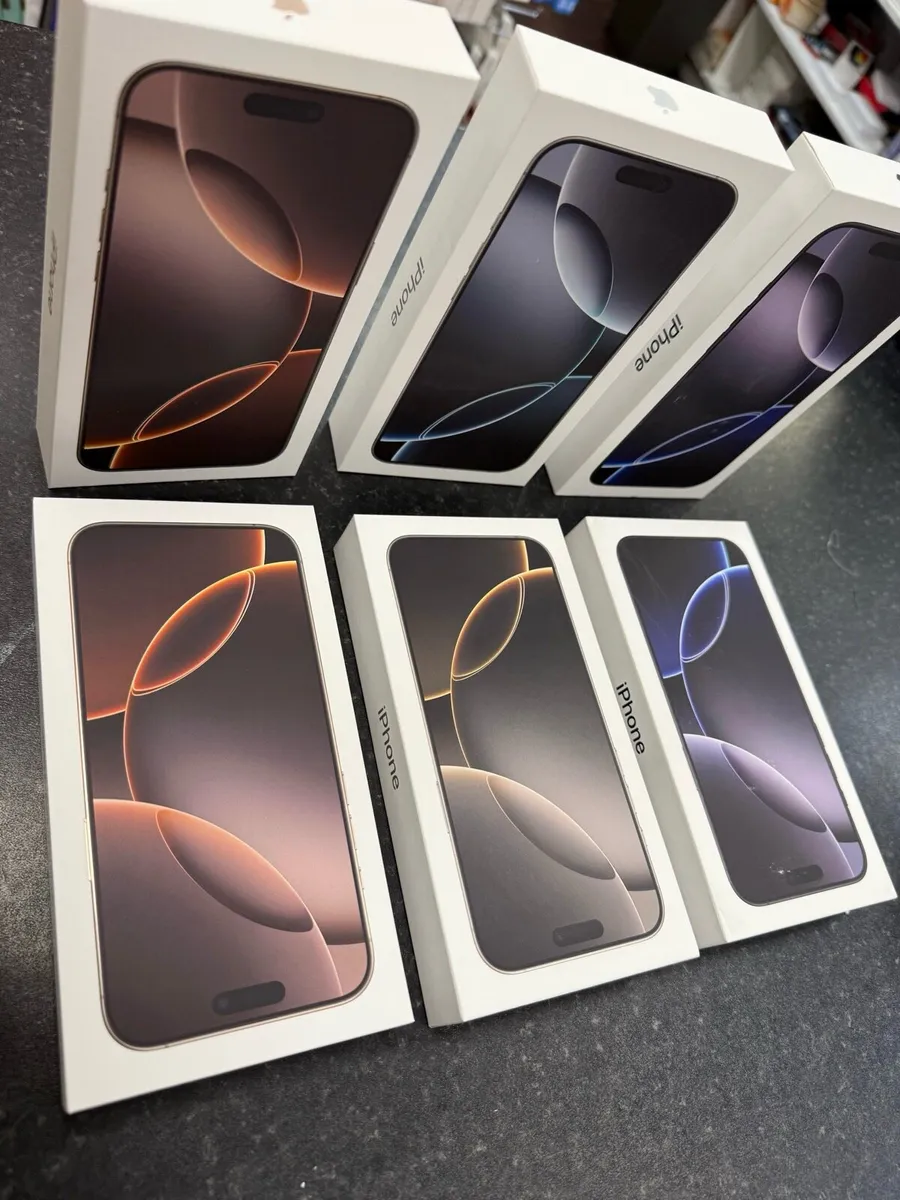 Iphone 16 pro max 256gb Brand new Stock All colors - Image 3