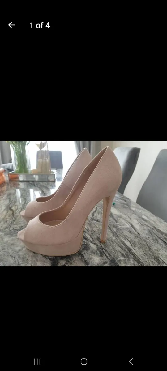 New look nude beige Heels uk5 rrp 32 new