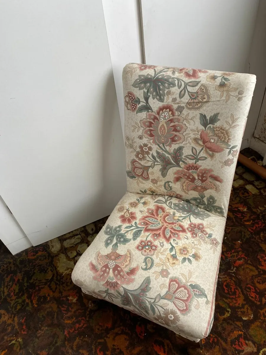 2 Slipper Chairs - Image 1