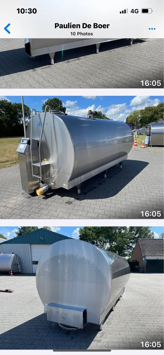 Milk tank - Image 1
