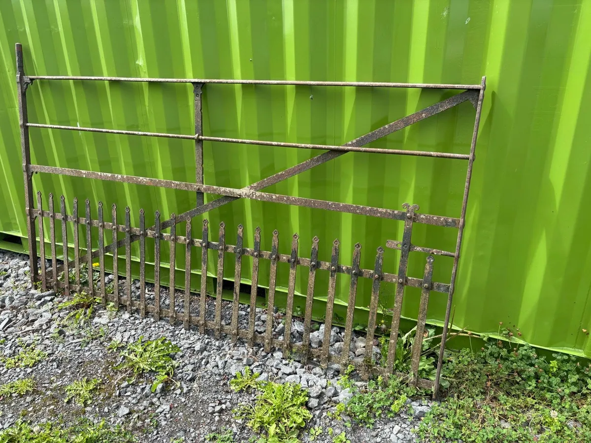 Wrought iron gate - Image 1