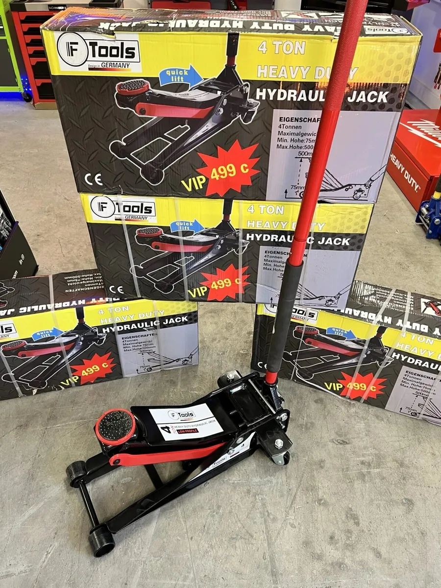 4 Ton low profile jack free delivery - Image 1