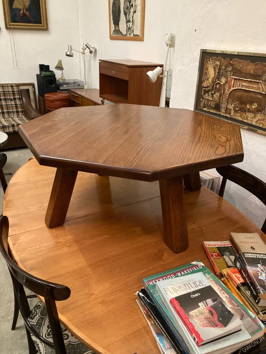Brutalist Oak Table Warehouse Open Sat 2nd August - Image 3