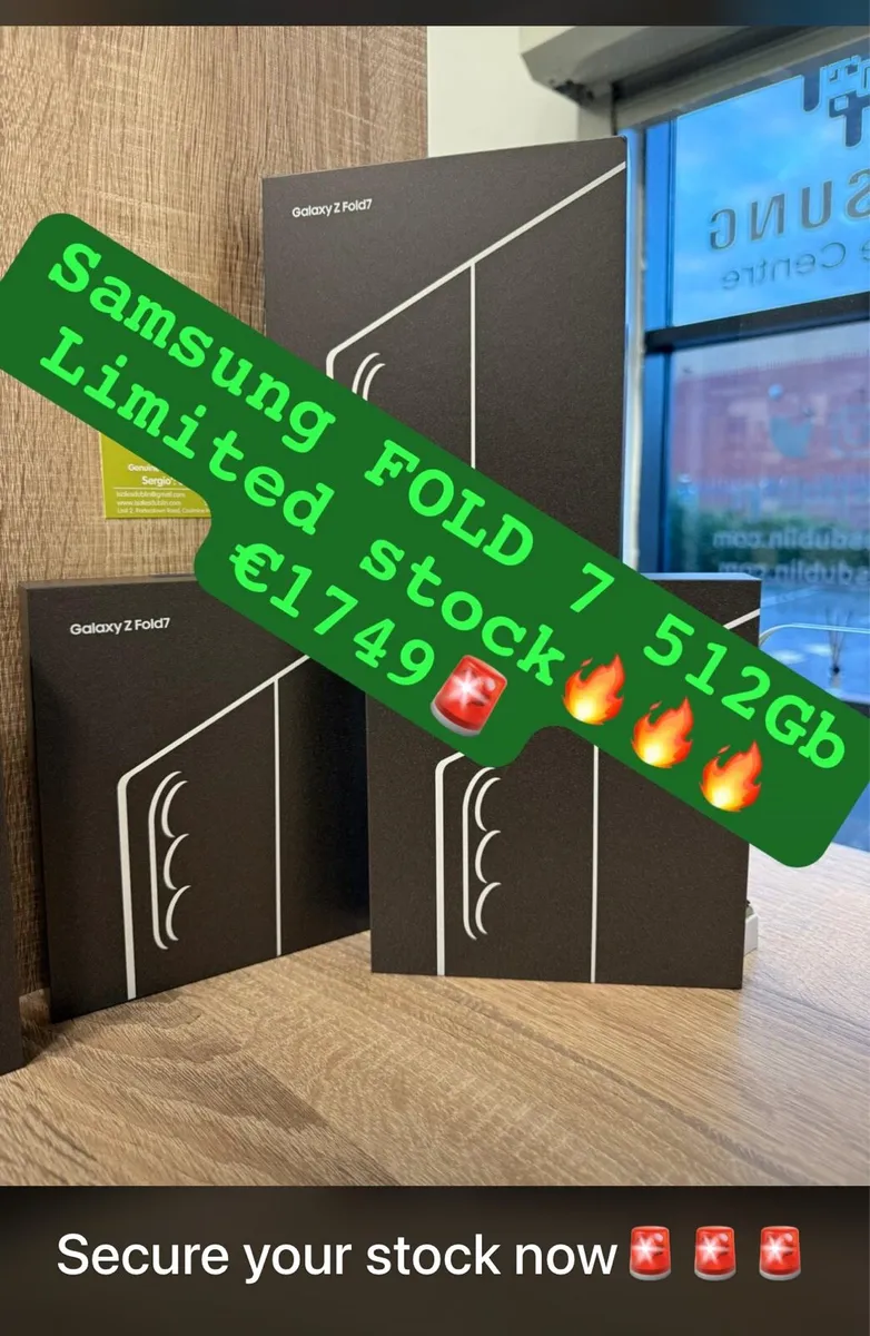 Samsung Fold 7 256Gb New! Unlocked! (Shop D15) - Image 4