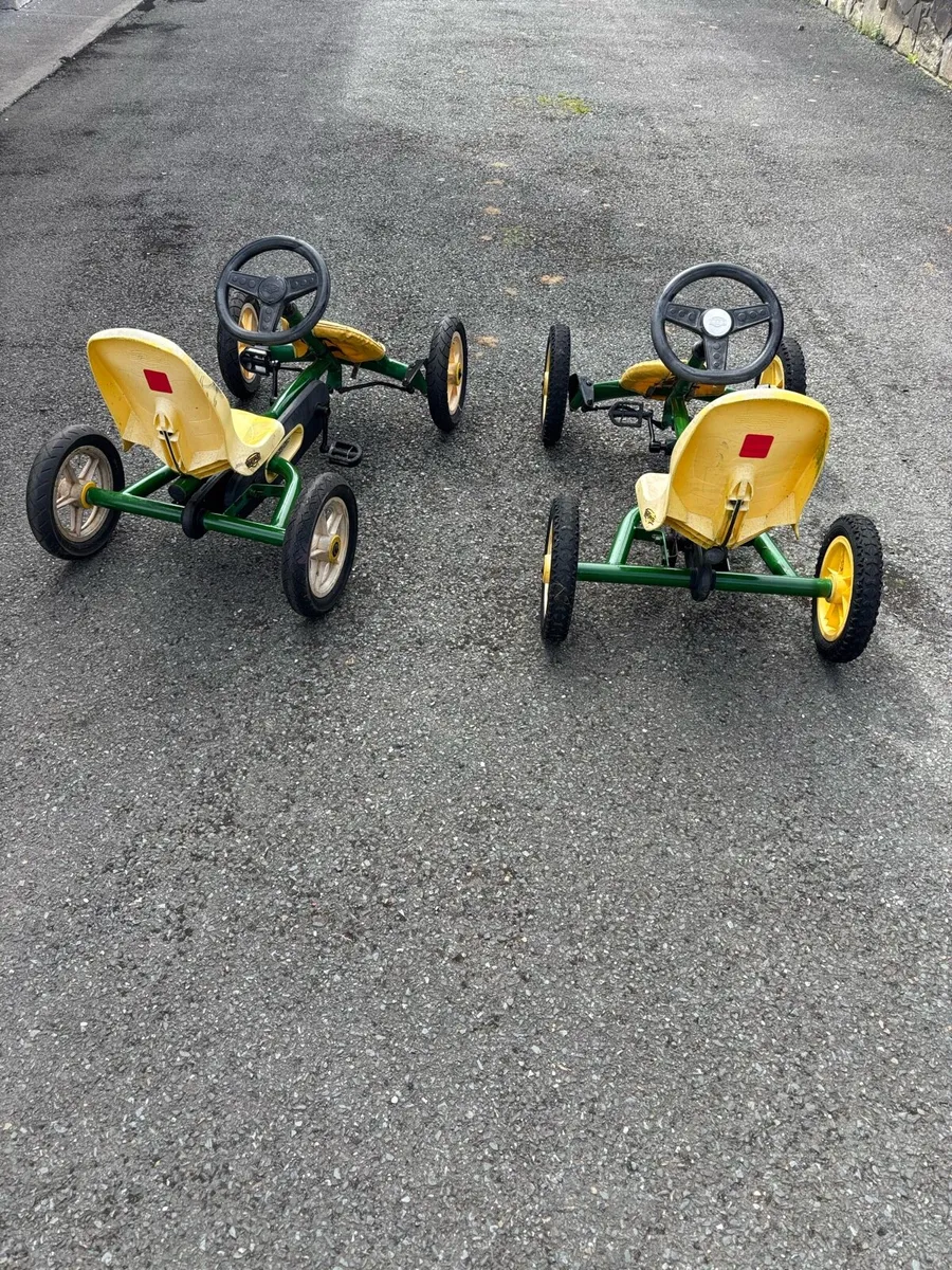 Berg John Deere buddy go karts - Image 2