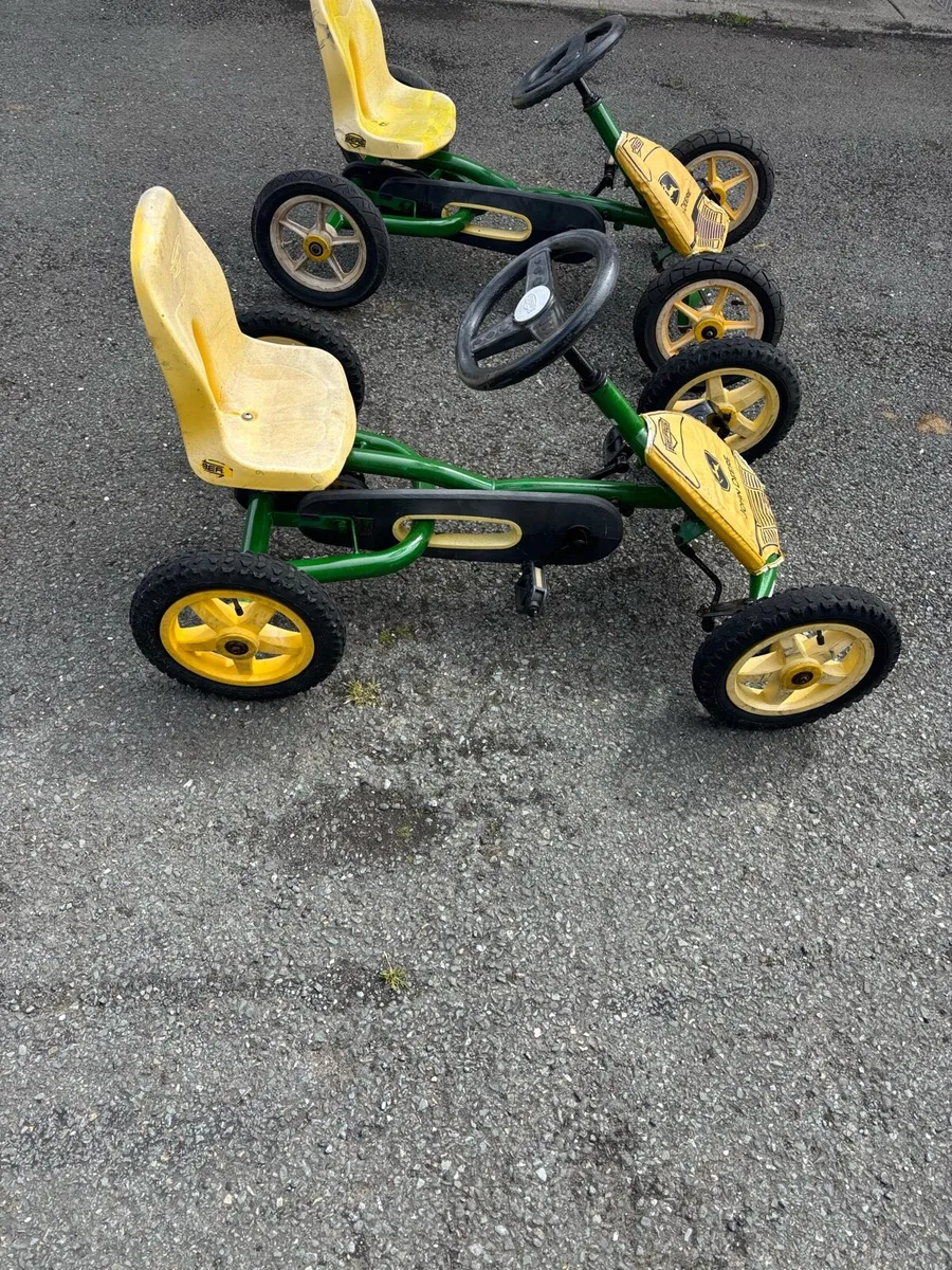 Berg John Deere buddy go karts - Image 3