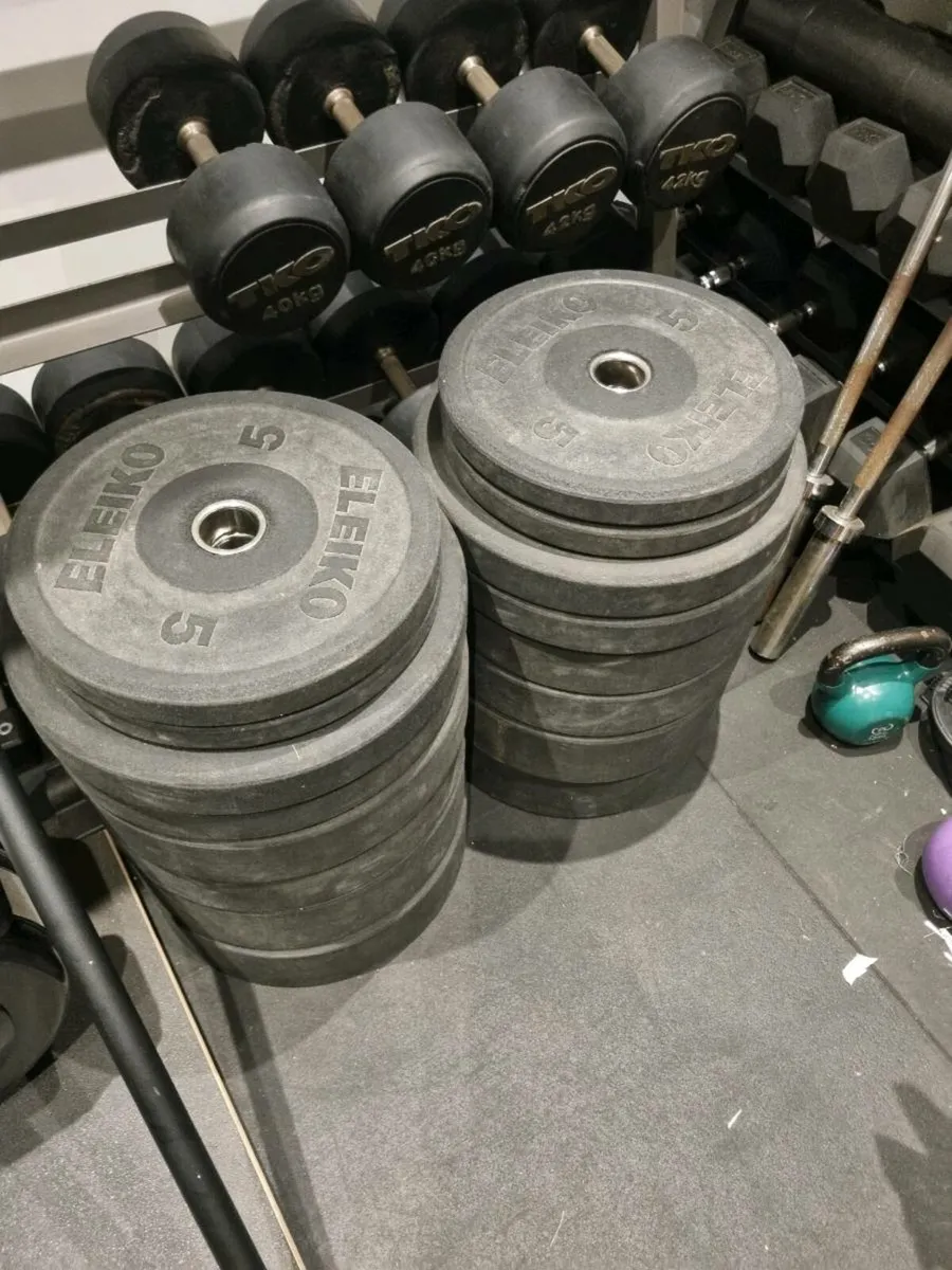 Eleiko Olympic Bumber Plates - Gym equipment - Image 2