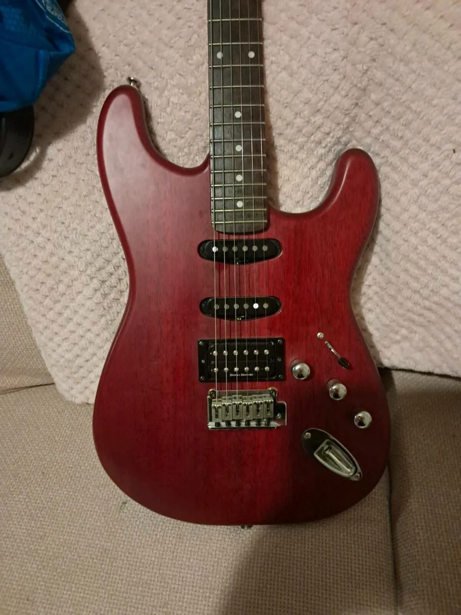 Fender squier satin trans fat stratocaster - Image 2