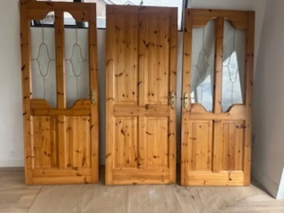 Solid wood doors