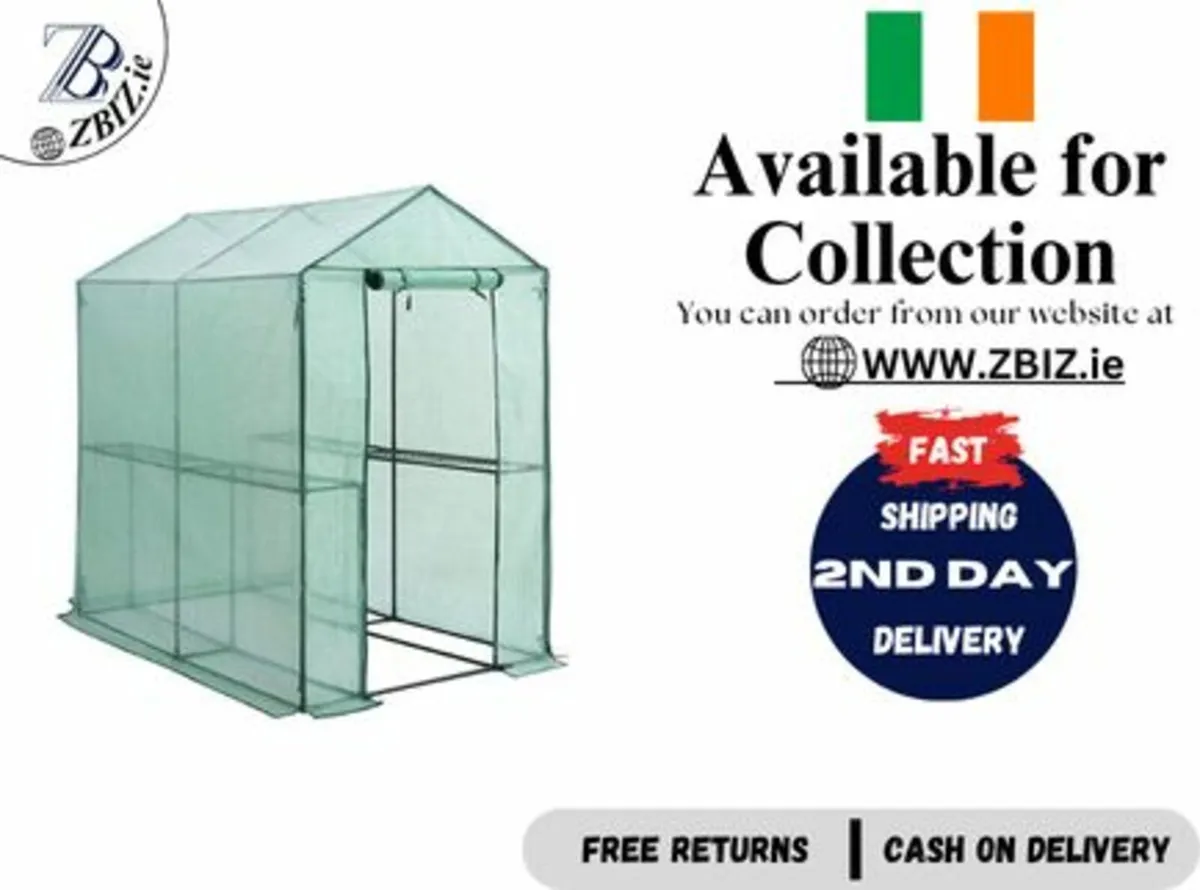 Greenhouse for Tomato  Outdoor Plant Shelter - Image 1